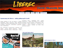 Tablet Screenshot of liberec.pl