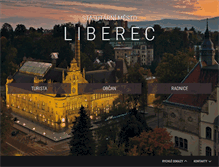 Tablet Screenshot of liberec.cz